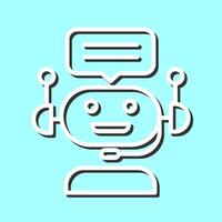 Chat Bot Vector Icon