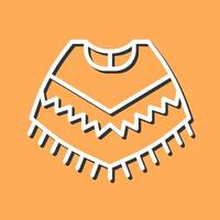 Poncho Vector Icon