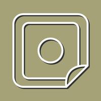 Nicotine Patch Vector Icon