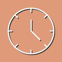 icono de vector de reloj