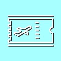 Plane Tickets Vector Icon