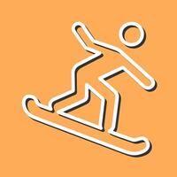 Snowboard Vector Icon