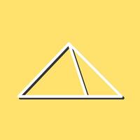 Pyramid Vector Icon