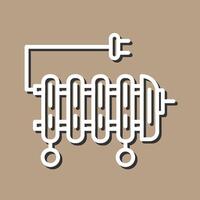 Oil Heater Vector Icon