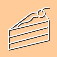 Cake Slice Vector Icon