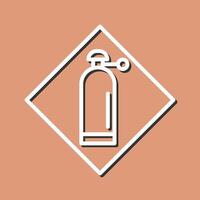 Pressurized Cylinder Vector Icon