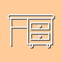 Table with Drawers I Vector Icon