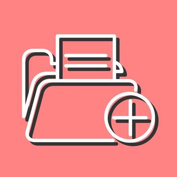 Create Folder Vector Icon