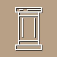 Pillar Vector Icon