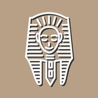 Egyptian Face Vector Icon