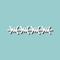 Pointed Wire Vector Icon
