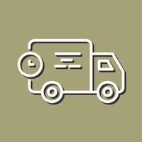 Delivery Truck Vector Icon