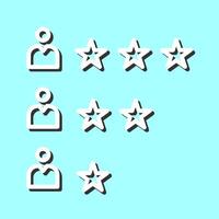 Rating Vector Icon