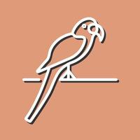 Parrot Vector Icon