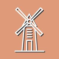 Windmill Vector Icon