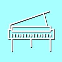 Grand Piano Vector Icon