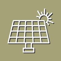 Solar Panel Vector Icon