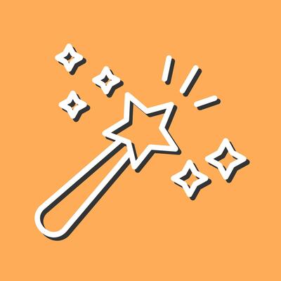 Magic Wand Vector Icon