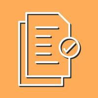 Report List Vector Icon