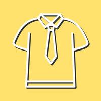 Shirt and Tie Vector Icon