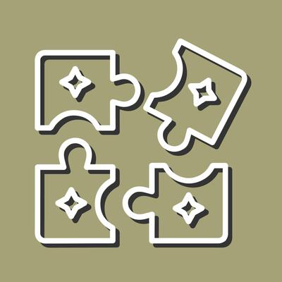 Puzzle Vector Icon