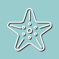 Starfish Vector Icon