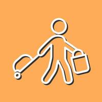 Carrying Bag Vector Icon