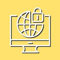 Internet Security Vector Icon