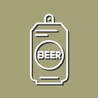 Beer Can II Vector Icon