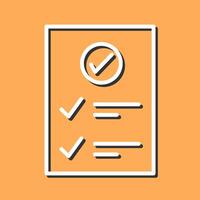 Check Up List Vector Icon