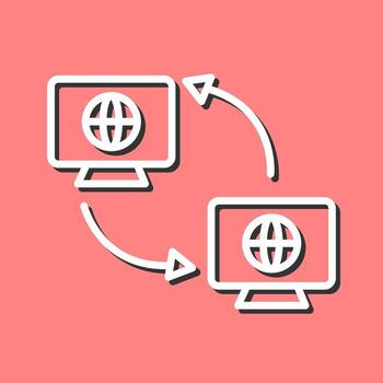 Synchronization Vector Icon