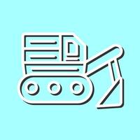 Excavator Vector Icon