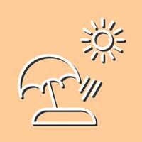 Beach Vector Icon