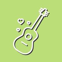 icono de vector de guitarra