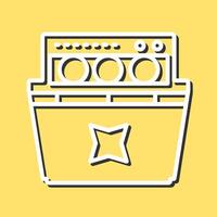 Dishwasher Vector Icon