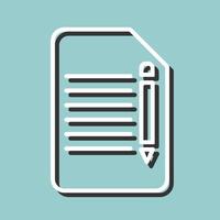 Edit Document Vector Icon