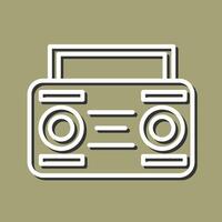 Cassette Player Vector Icon