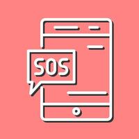 SOS Vector Icon