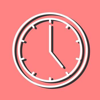 Clock Vector Icon
