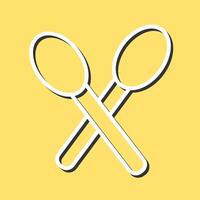 Spoons Vector Icon