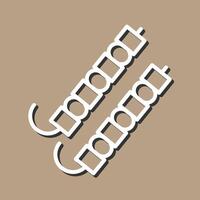 Skewer Vector Icon
