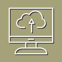 Cloud Backup Vector Icon