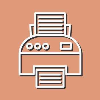 Printer Vector Icon