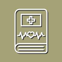 Medical Book Vector Icon