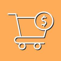 icono de vector de compra