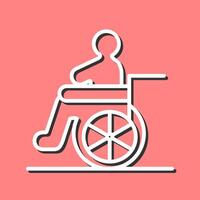 Wheelchair Vector Icon