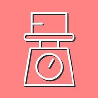 Weight Scale Vector Icon