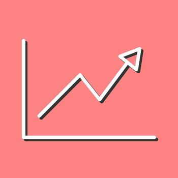 Graph Vector Icon