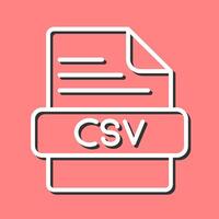 CSV Vector Icon