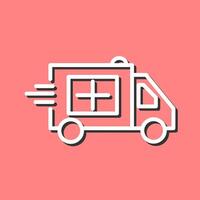 Ambulance Vector Icon